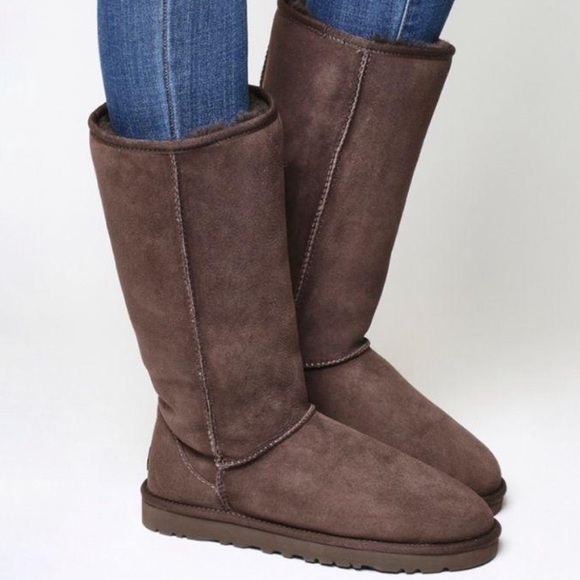 UGG Classic Tall II Boots - Chocolate Brown - Picture 1 of 4